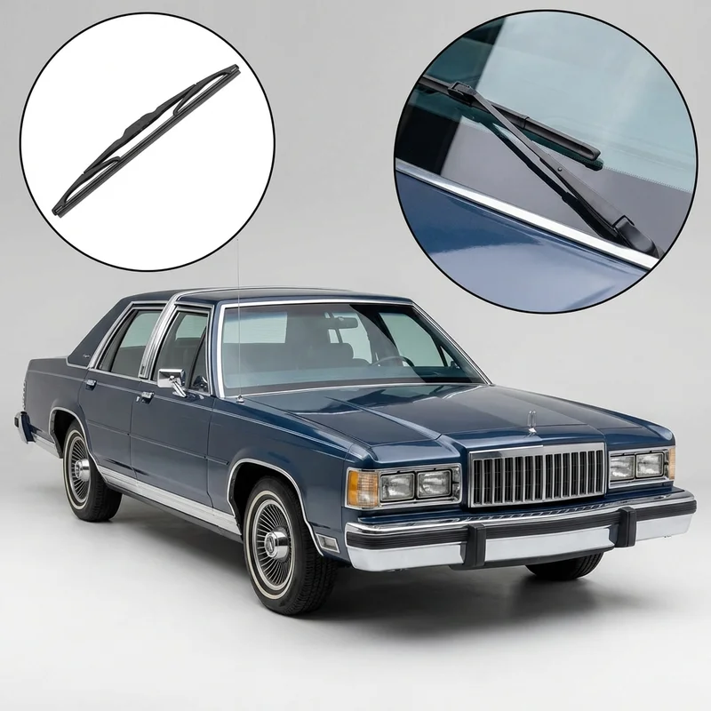 Passenger Side Wiper Blade for Mercury Grand Marquis (1975 - 2011) - 1